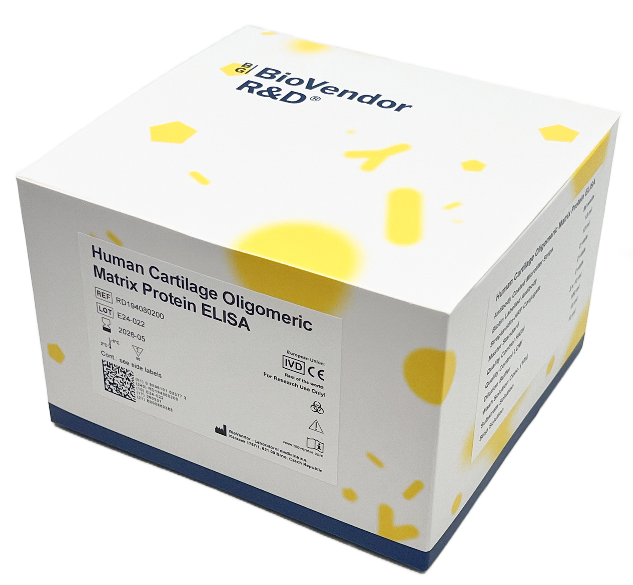 Cartilage Oligomeric Matrix Protein Human ELISA